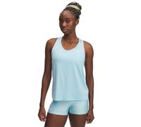 Under Armour Camiseta sin Mangas Tech Knockout para Mujer, (494) Stream / / White, Large