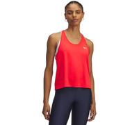 Under Armour Camiseta sin Mangas Tech Swing para Mujer, (713) Racer Red/White, XS