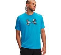 Under Armour - Camiseta Ua Tech Print Fill, Hombre, Blue, L