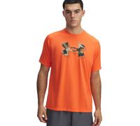 Under Armour - Camiseta Ua Tech Print Fill, Hombre, Orange, M