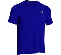 Under Armour CC Left Chest Lockup Camisa de Manga Corta, Hombre, Azul (Royal/Steel), MD