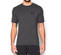 Under Armour CC Left Chest Lockup Camiseta de Manga Corta, Hombre, Gris 090, 2XL