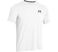 Under Armour Cc Left Chest Lockup, Camiseta para Hombre, Blanco White/Graphite, XXL