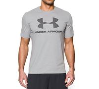 Under Armour CC Sportstyle Logo Camiseta de Manga Corta, Hombre, Gris (True Grey Heather), XL