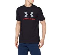 Under Armour Cc Sportstyle Logo Camiseta de Manga Corta, Hombre, Negro Dark Grey, L