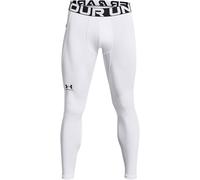 Under Armour CG Armour Leggings Mallas Deportivas Flexibles de Hombre para Hacer Invierno, Leggins de Deporte Ajustados con Interior cálido, Blanco, XS