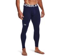 Under Armour CG Armour Leggings Mallas Deportivas Flexibles de Hombre para Hacer Invierno, Leggins de Deporte Ajustados con Interior cálido, Azul (Midnight Navy), XXL