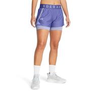 Under Armour Challenger Knit Shorts deportivos para niño, cómodos pantalones cortos de deporte o para correr, color negro/celeste