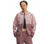 UNDER ARMOUR Chaqueta con capucha para mujer UA Unstoppable Fleece con cremallera completa baya | L
