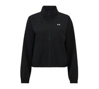 Under Armour UA Rival - Sudadera Tejida para Mujer, Negro/Blanco, M