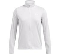 Under Armour Chaqueta Tech con cremallera completa para mujer, Gris Halo/Blanco, S