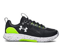 Under Armour Charged Commit Tr 3 Cross Trainer para hombre, (006) Negro/Lime Surge/Blanco, 44 EU