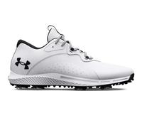 Under Armour Charged Draw 2 zapatos de golf para hombre, blancos, Con tacos, 40, Ancho, blanco