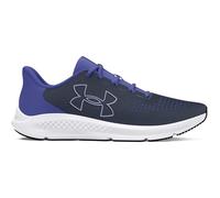 Under Armour Charged Pursuit 3 - Tenis de Correr con Logotipo Grande para Mujer, 107 Downpour Gray Starlight Black, 40.5 EU