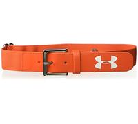 Under Armour Cinturón de béisbol para hombre, Naranja, naranja oscuro, naranja oscuro, talla única