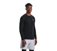 Under Armour Camiseta CG Armour Fitted Crew Hombre funcional Negro/Blanco M
