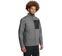 Under Armour ColdGear Infrared Shield 2.0 Soft Shell para hombre, (025) Castlerock / Negro / Castlerock, Large