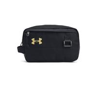 Under Armour Contiene Bolsa de Inodoro Unisex, Color Negro, Talla única, Negro/Oro Metálico, One Size