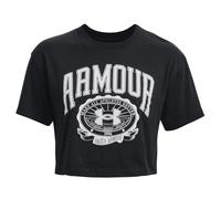 Under Armour Crop Top Collegiate de Manga Corta para Mujer (GT1088)