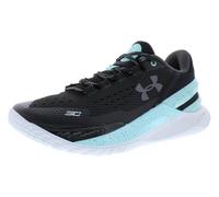 Under Armour Curry 2 Low FloTro - Zapatillas de baloncesto para hombre, color negro/turquesa, talla 13 EE. UU. - 47,5 EU - 12 UK