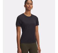 Under Armour Damen Launch Jacquard tee Laufbekleidung Laufshirt White - Weiß S