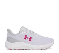Under Armour Damen UA W Charged Pursuit 4 Laufschuhe, Gris lejano, Gris Mod, Fucsia sombreado, 8