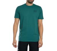 Under Armour de los hombres Camiseta con logo en el pecho izquierdo, Verde