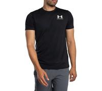 Under Armour de los hombres Camiseta entallada HeatGear, Negro