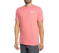 Under Armour de los hombres Camiseta holgada con logo en el pecho izquierdo, Ros