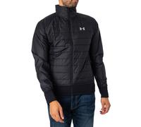 Under Armour de los hombres Chaqueta híbrida Storm Insulated Run, Negro