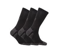 Under Armour Ua Performance Tech 3pk Crew, Calcetines Unisex adulto, Negro, L-XL