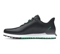 Under Armour Zapato de golf Drive Fade sin pinchos para hombre, (001) Negro/Negro/Gris Titan, 42.5 EU