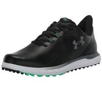 Under Armour Zapato de golf Drive Fade sin pinchos para hombre, (001) Negro/Negro/Gris Titan, 42 EU