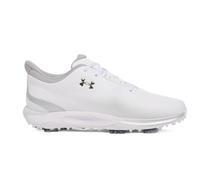 Under Armour Drive Fade zapatos de golf para hombre, blancos, Con tacos, 44.5, Estándar, blanco