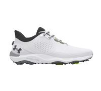 Under Armour Drive Pro zapatos de golf para hombre, blancos, Con tacos, 44, Ancho, blanco