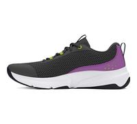 Under Armour Entrenador cruzado Dynamic Select para mujer, (102) Castlerock/Púrpura Provenza/Amarillo de alta visibilidad, 40.5 EU, 3026609