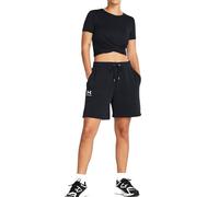 Under Armour Essl FLC Relax BF Short Damen Schwarz S