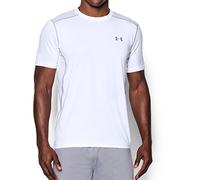 Under Armour Fitness Raid Short Sleeve tee, Camiseta de Manga Corta para Hombre, Blanco, XL