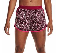 Under Armour Fly By 2.0 Impreso Damen-Short Trainingsshort Sport-Shorts Rojo Neu