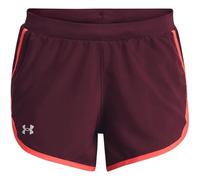 Under Armour Fly by 2.0 Running Shorts Pantalones Cortos, Mujer, Granate Oscuro/Beta/Reflectante, XS
