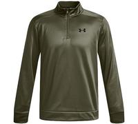 Under Armour Forro Polar de 1/4 Cremallera Tops, (390) Marine Od Green / / Black, Extra-Small para Hombre