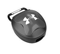 Under Armour Funda protectora bucal para guardar el protector bucal, mantenlo limpio y seguro, color negro, para adultos