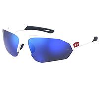 Under Armour Gafas de Sol UA 0001/G/S MATTE WHITE/BLUE MULTILAYER OLEOPHOBIC 72/10/130 unisex