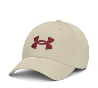 Under Armour Gorra Blitzing de Ajuste elástico para Hombre, (273) Silt/Cinna Red, S/M
