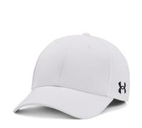 Under Armour Gorra para hombre Team Blitzing 1376702, color blanco, M/L, blanco y negro