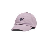 Under Armour Gorra Project Rock para mujer, color lila, tela de sarga de algodón, suave, ajuste cómodo, Morado (, Talla única