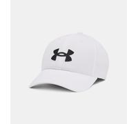 Under Armour Gorra UA Blitzing Ajustable Para Hombre - 100 (Blanco/Negro)
