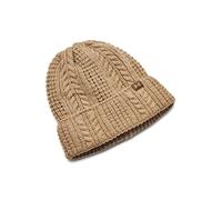 Under Armour Gorro de mujer W Halftime Cable Knit Beanie Under Armour. Marrón