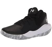 Under Armour Grade School UA Jet '21-Zapatillas de Baloncesto, Corte Performancence Unisex Adulto, Negro, 38.5 EU