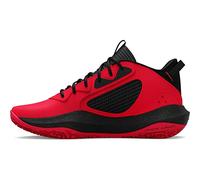 Under Armour Grade School UA Lockdown 6-Zapatillas de Baloncesto, Corte Performancence Unisex Adulto, Rojo, 39 EU